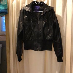 Miley Cyrus Leather Jacket